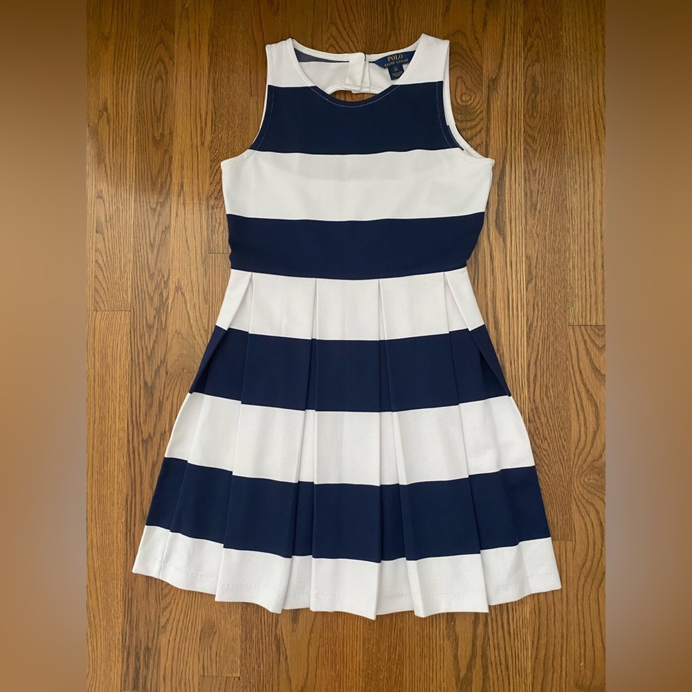 POLO Ralph Lauren striped dress, size child XL